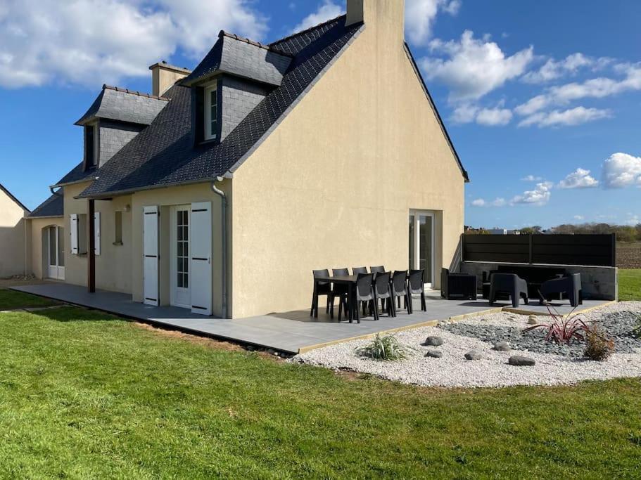 Villa Ty Loc Poulfoen à Plouescat Extérieur photo
